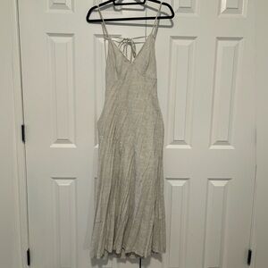 ILLA ILLA Cream Backless Dress